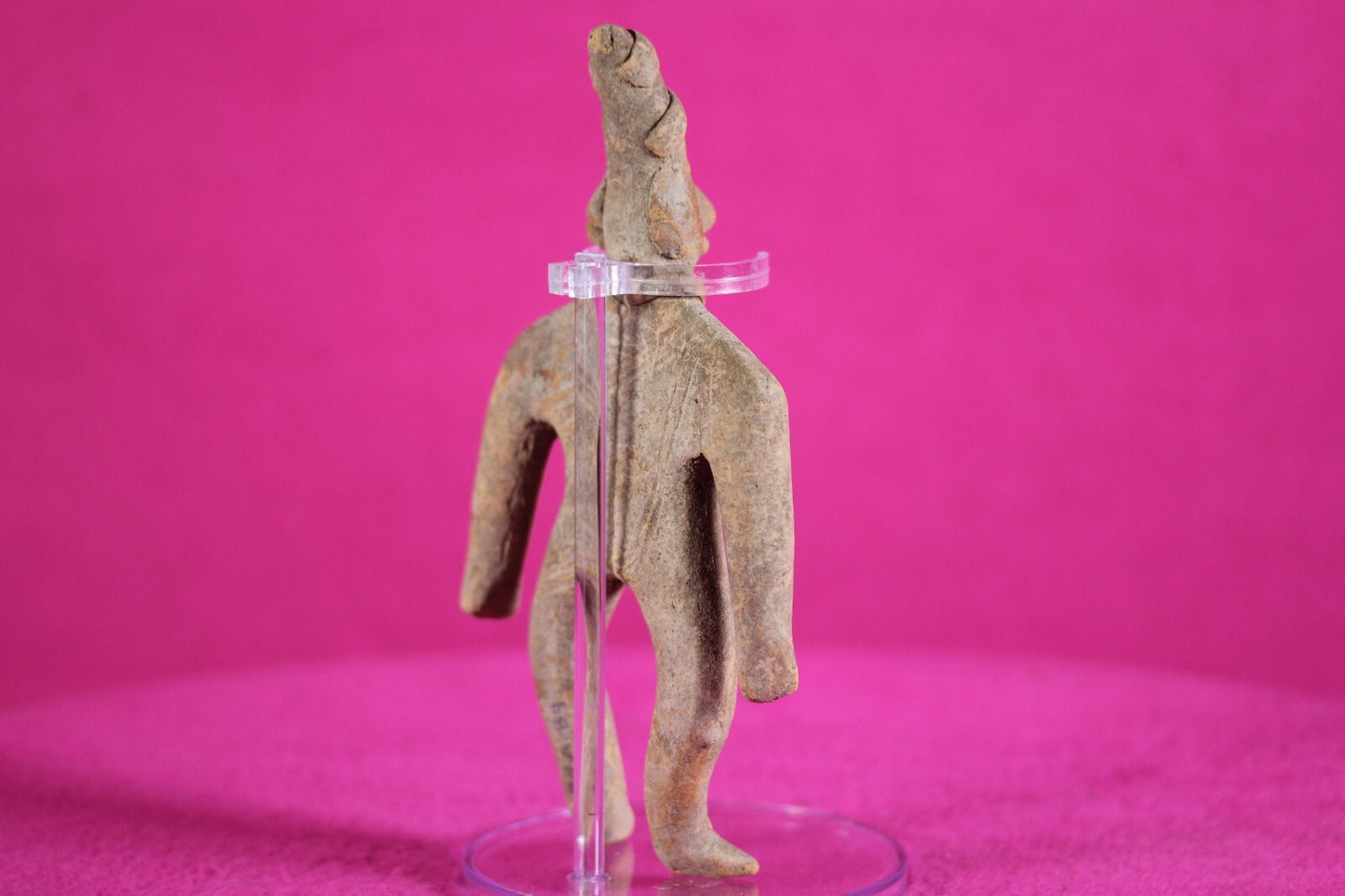 Authentic Pre Columbian Artifact Archaic Tomb Figure Colima Mexico COA T76