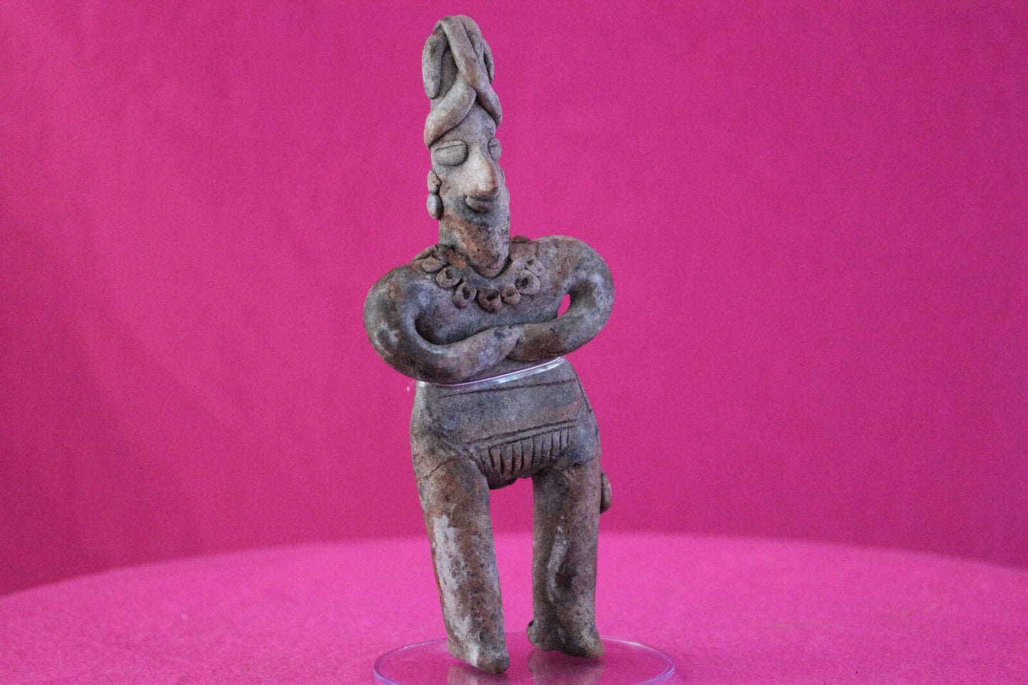 Pre Columbian Authentic Artifact Tomb Figure Colima Mexico 100 BC-250 AD COA 161