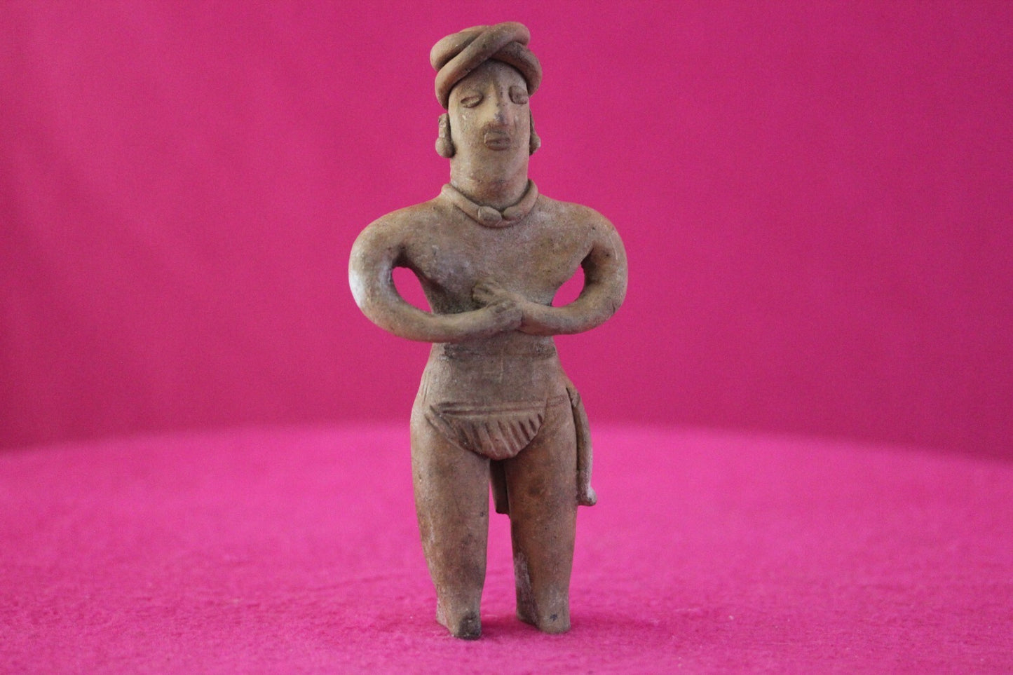 Pre Columbian Authentic Artifact Tomb Figure Colima Mexico 100 BC-250 AD COA 170