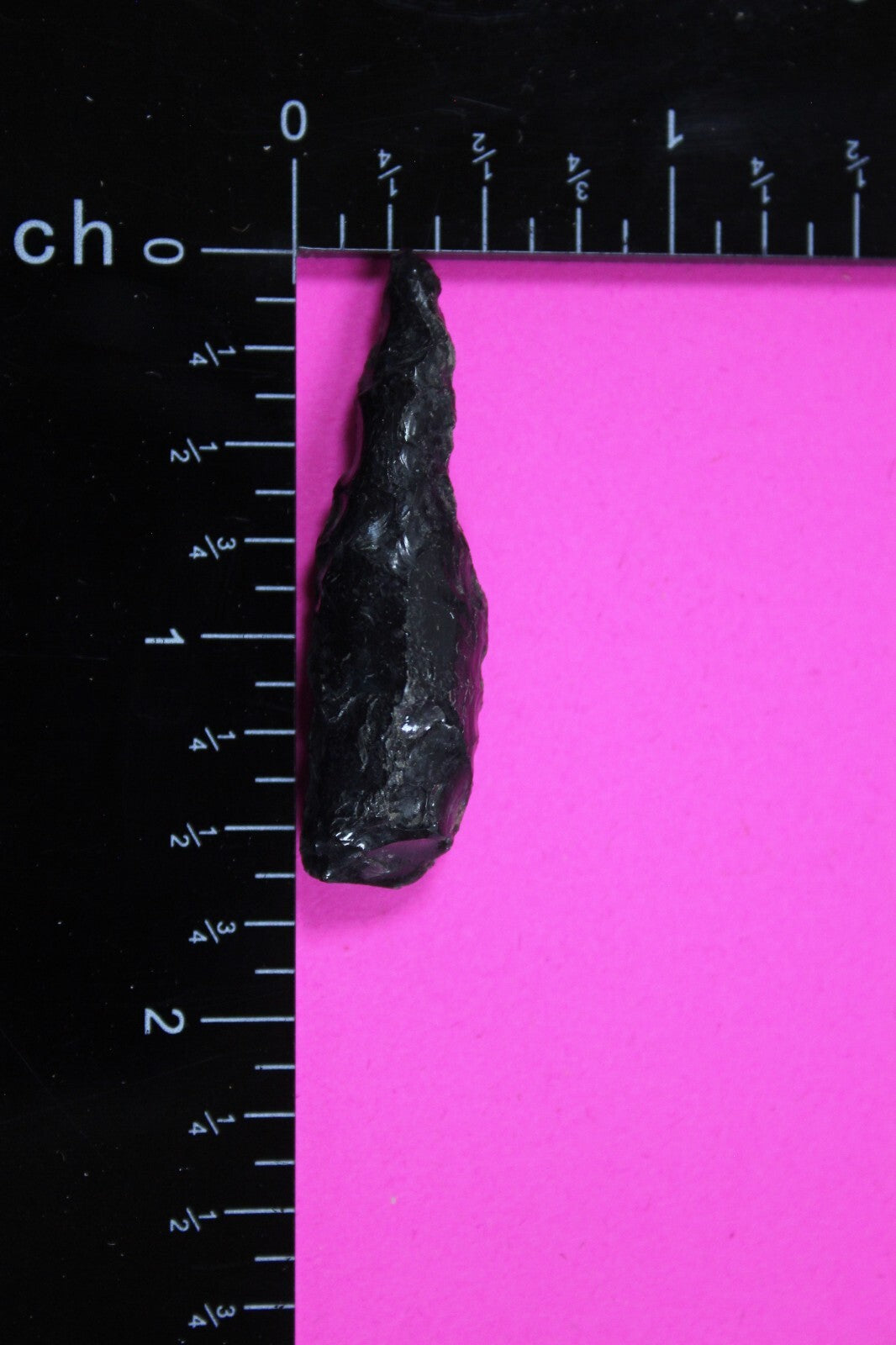 Authentic Pre Columbian Artifact Aztec Arrowhead Battle of Mexico City COA 81