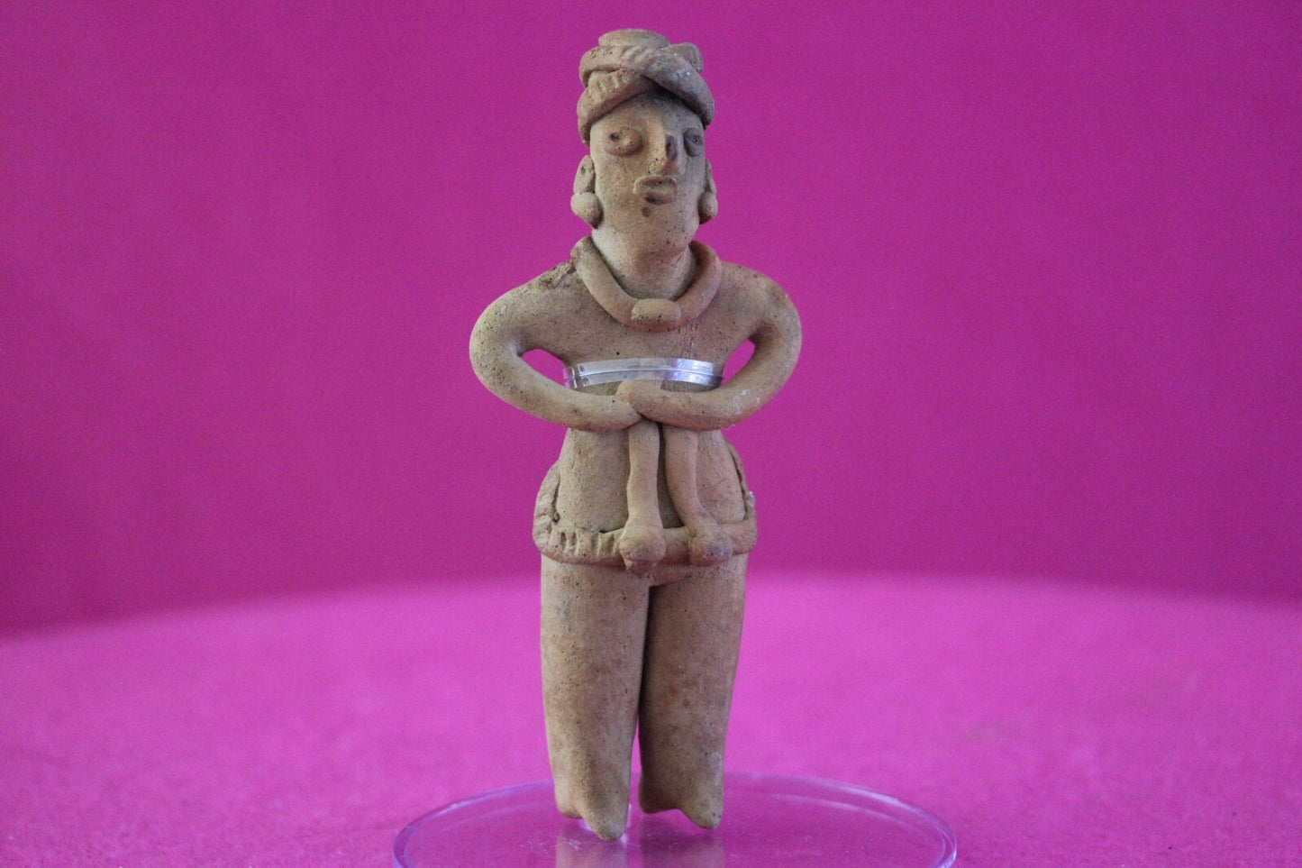 Pre Columbian Authentic Artifact Tomb Figure Colima Mexico 100 BC-250 AD COA 162