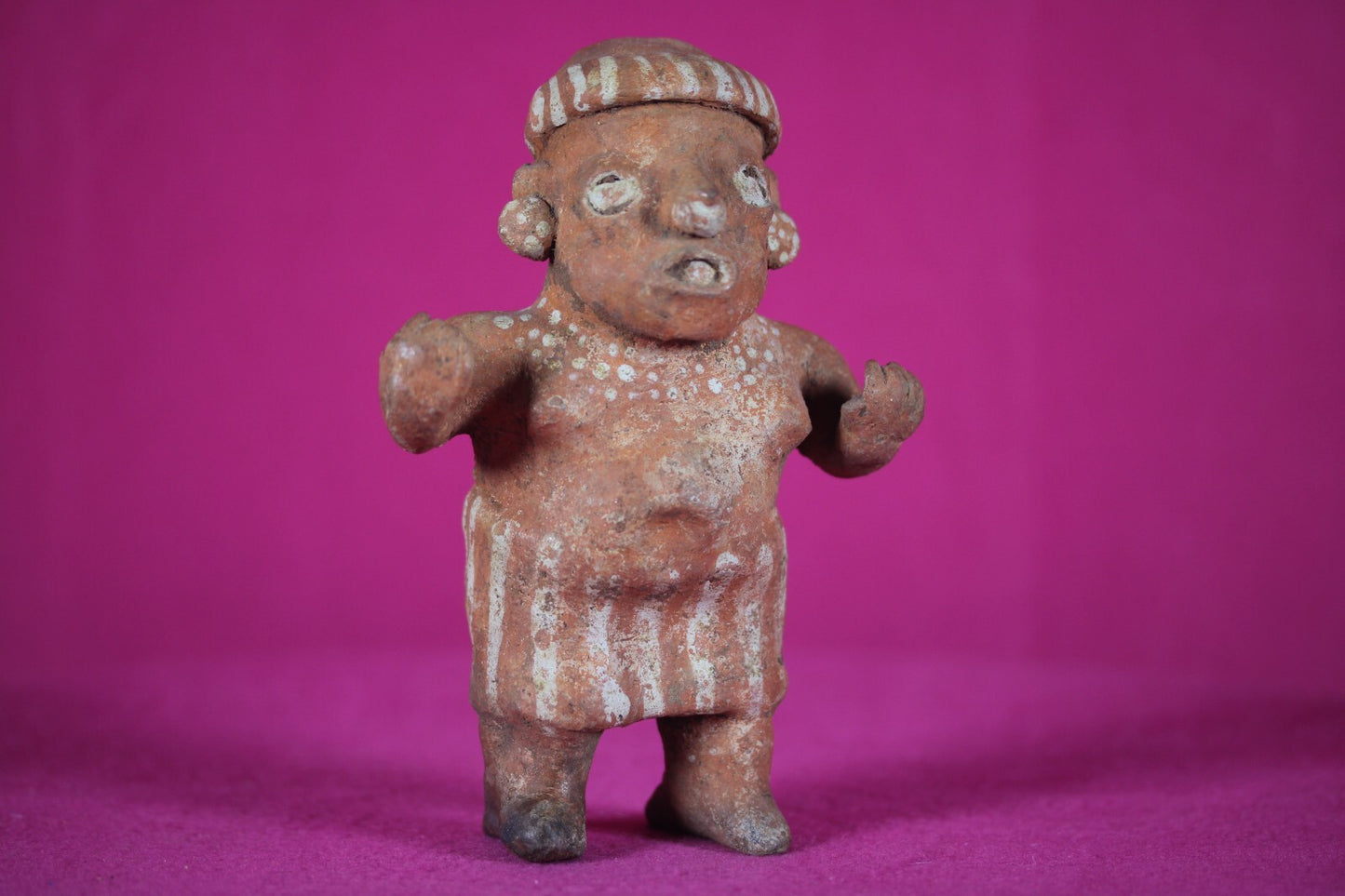 Authentic Pre Columbian Artifact Nayarit Ixtlan Figure Arte Primitivo COA T114