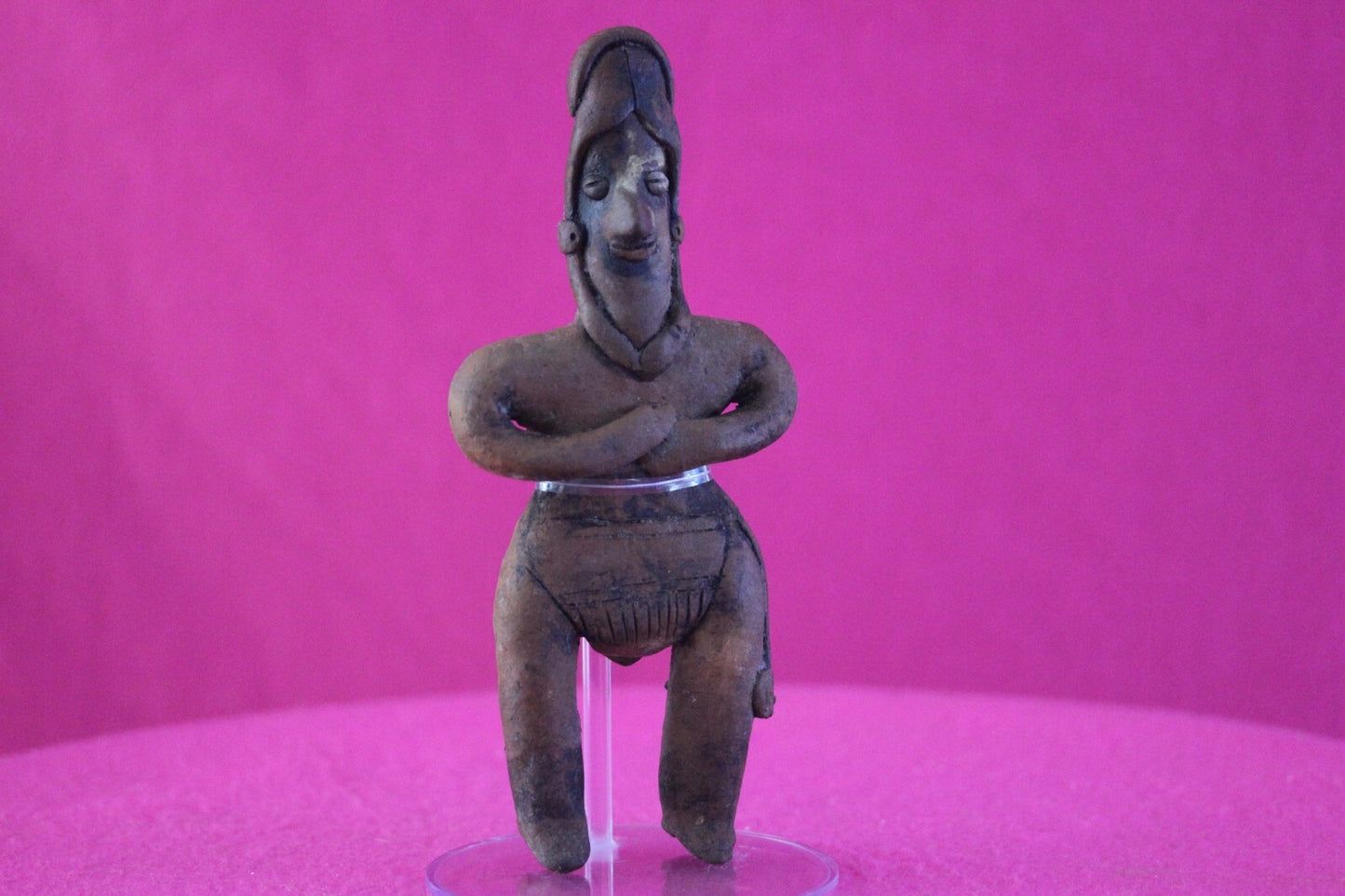 Pre Columbian Authentic Artifact Tomb Figure Colima Mexico 100 BC-250 AD COA 160
