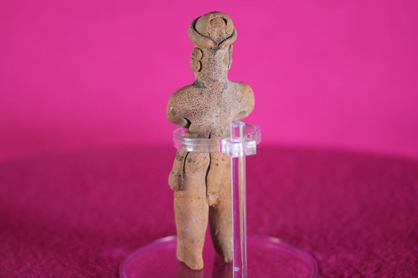 Authentic Pre Columbian Artifact Tomb Figure Colima Ex Arte Primitivo COA T98