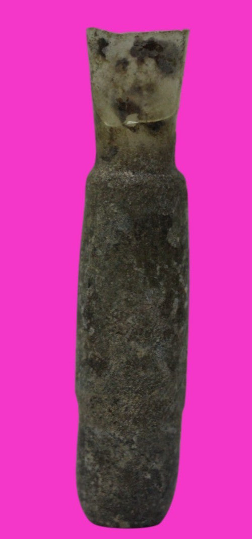 Authentic Persian Artifact Glass Bottle 900-1000 AD Silk Road Hoard COA J31