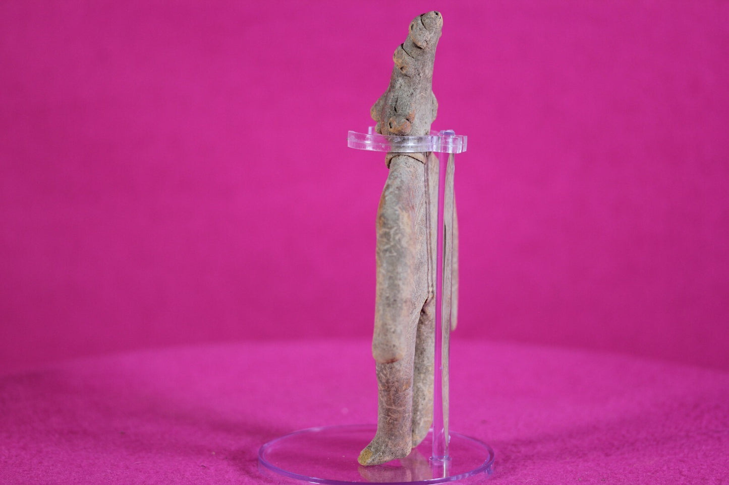 Authentic Pre Columbian Artifact Archaic Tomb Figure Colima Mexico  COA T76