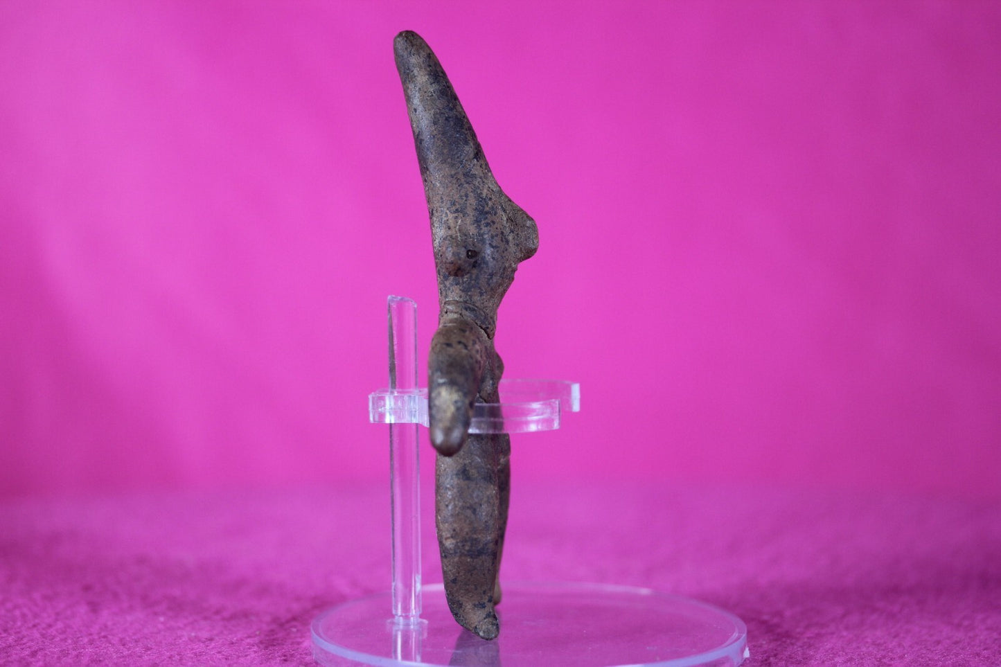 Pre Columbian Authentic Artifact Girl Figure Colima Mexico 100 BC-250 AD COA 138