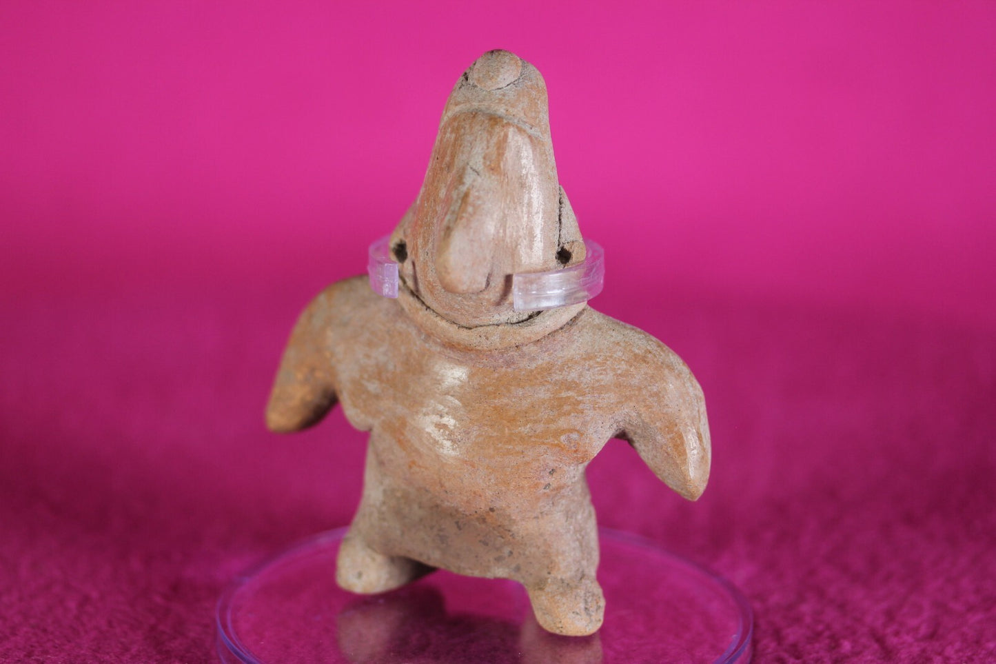 Authentic Pre Columbian Artifact Tomb Figure Colima Ex Arte Primitivo COA T93