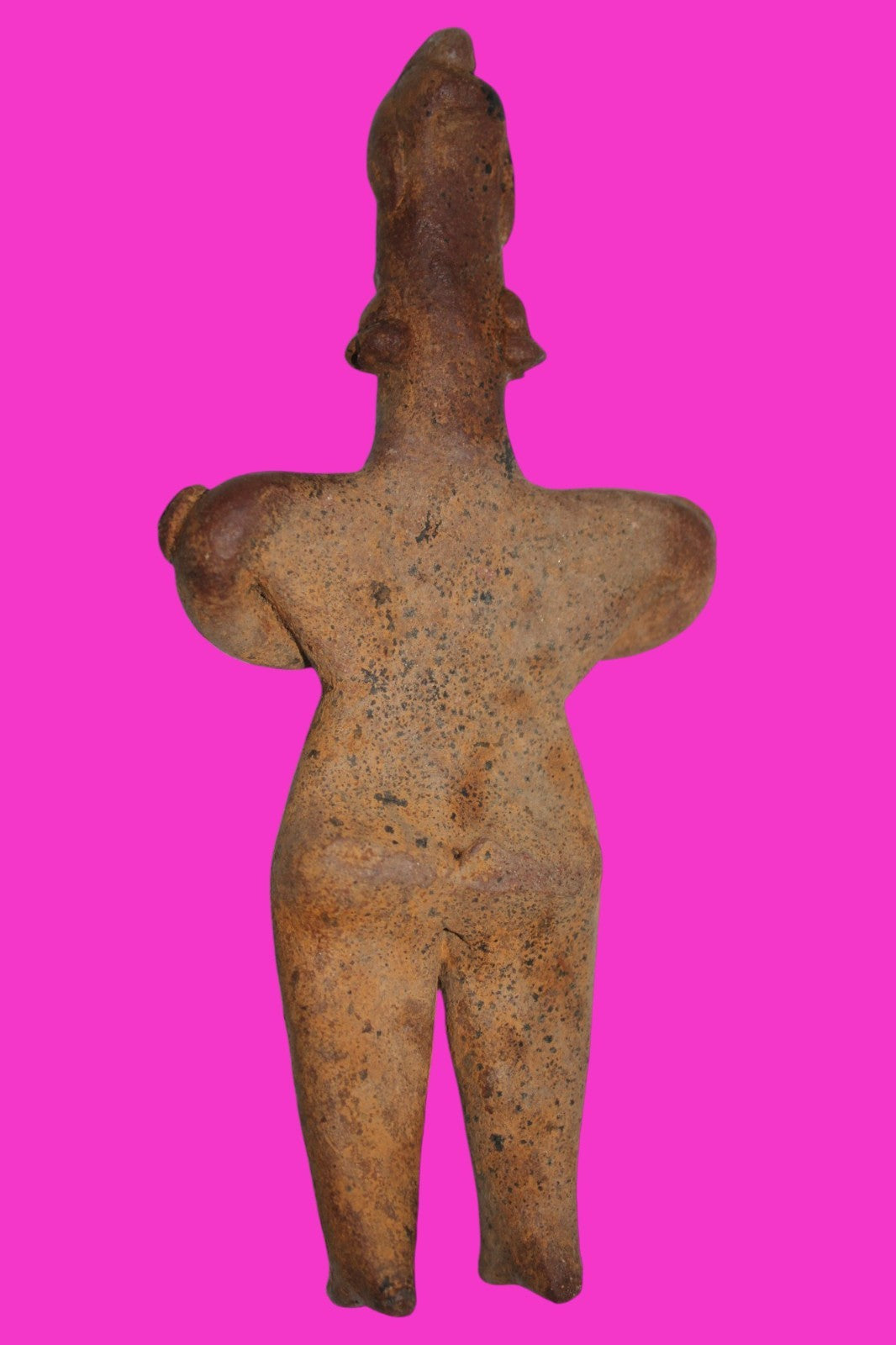 Pre Columbian Authentic Artifact Male Shaman Tomb Figure Colima Mexico COA 18