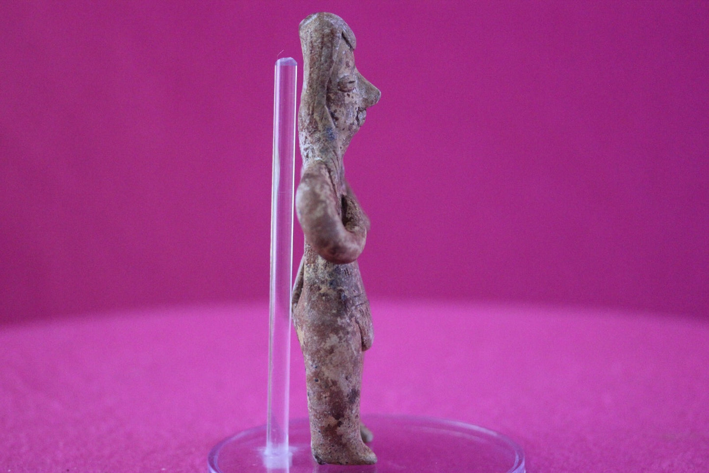 Pre Columbian Authentic Artifact Pretty Lady Tomb Figure Colima Mexico COA 176