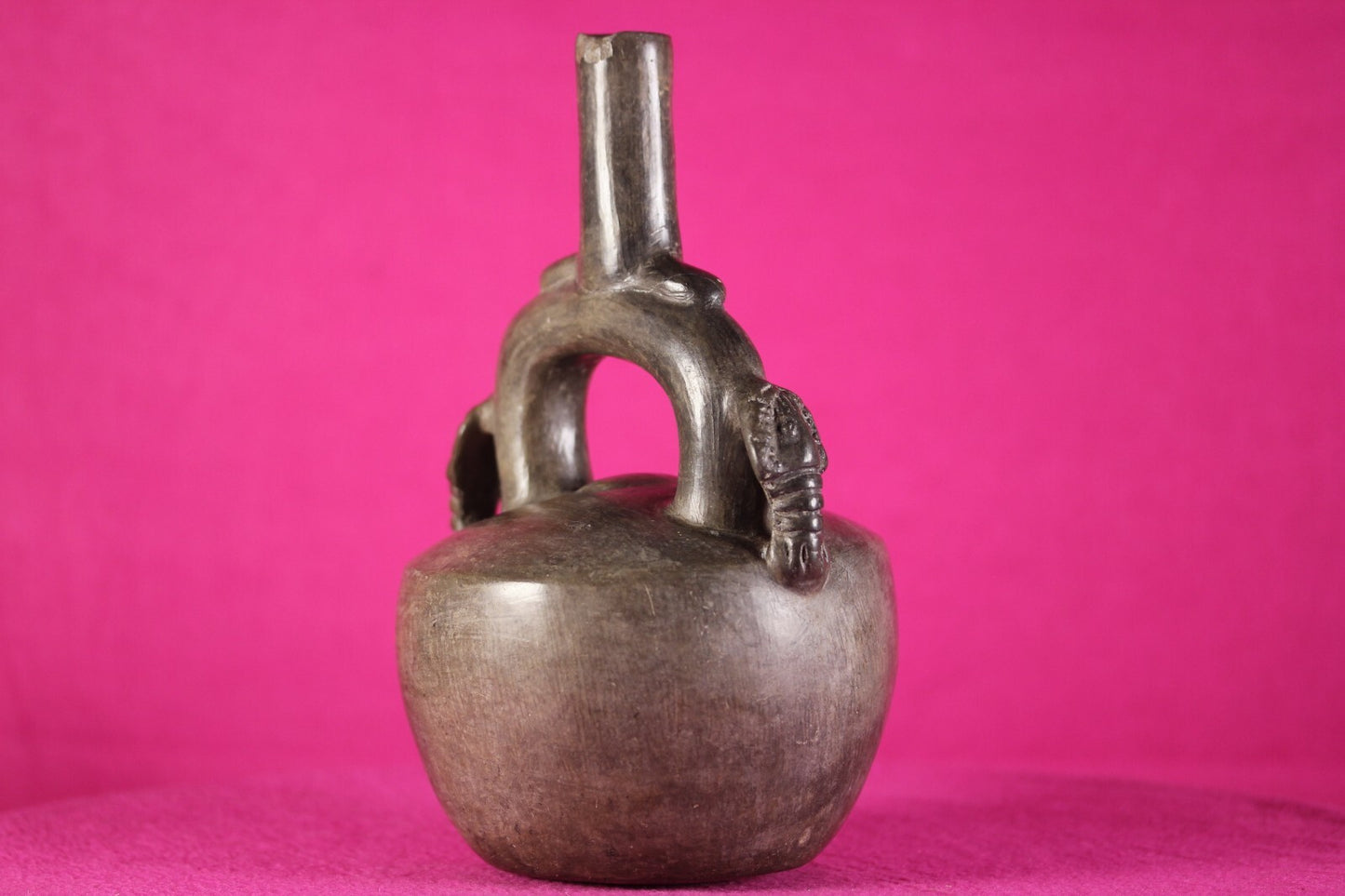 Pre Columbian Authentic Artifact Lobster  Pottery Jar 750-1375 AD Sican Peru J49