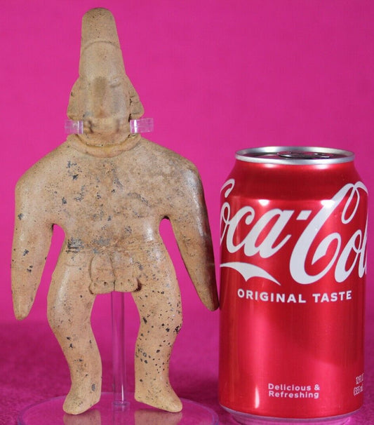 Authentic Pre Columbian Artifact Tomb Figure Colima Ex Arte Primitivo COA T54