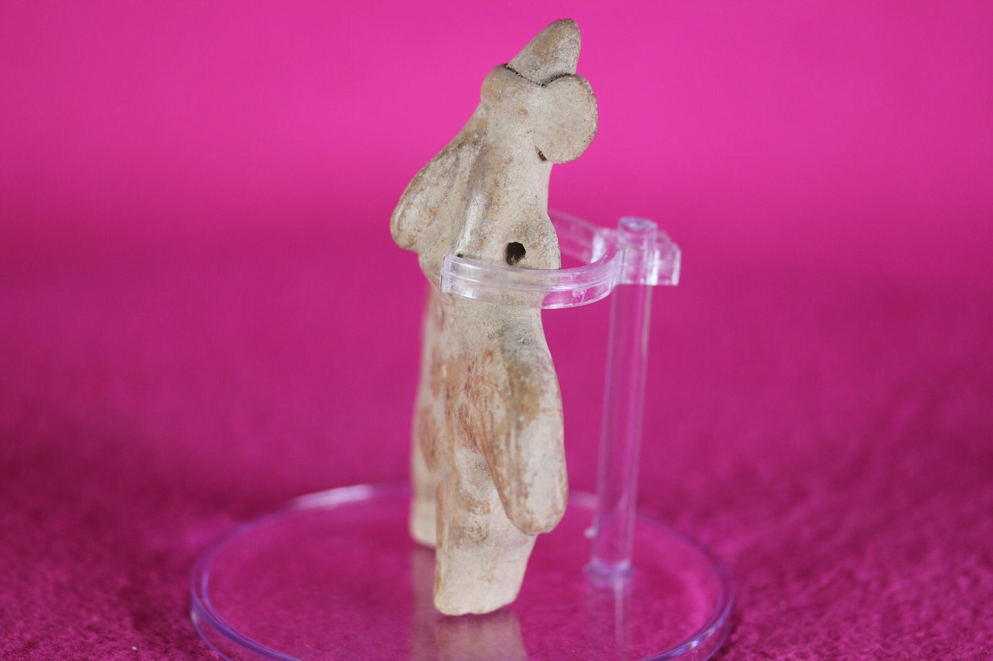 Authentic Pre Columbian Artifact Dwarf Tomb Figure Colima Mexico COA T94