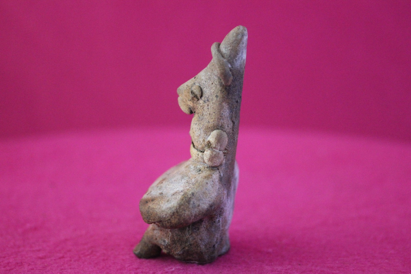 Pre Columbian Authentic Artifact Rare Skirted Tomb Figure Colima Mexico COA 182