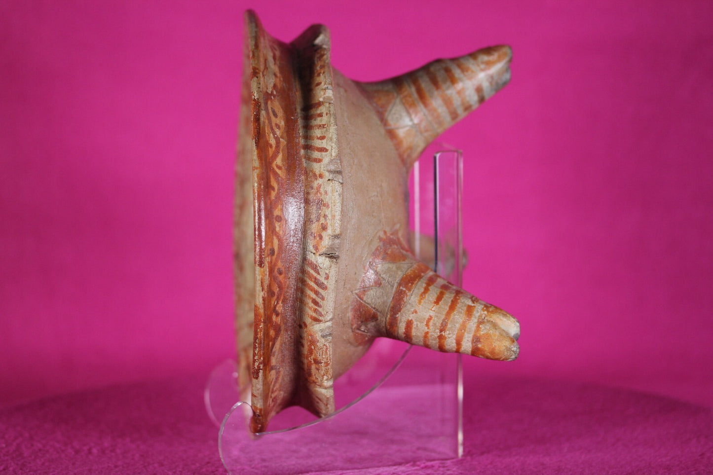 Authentic Pre Columbian Artifact Michoacan Tripod Bowl Ex Arte Primitivo COA T27