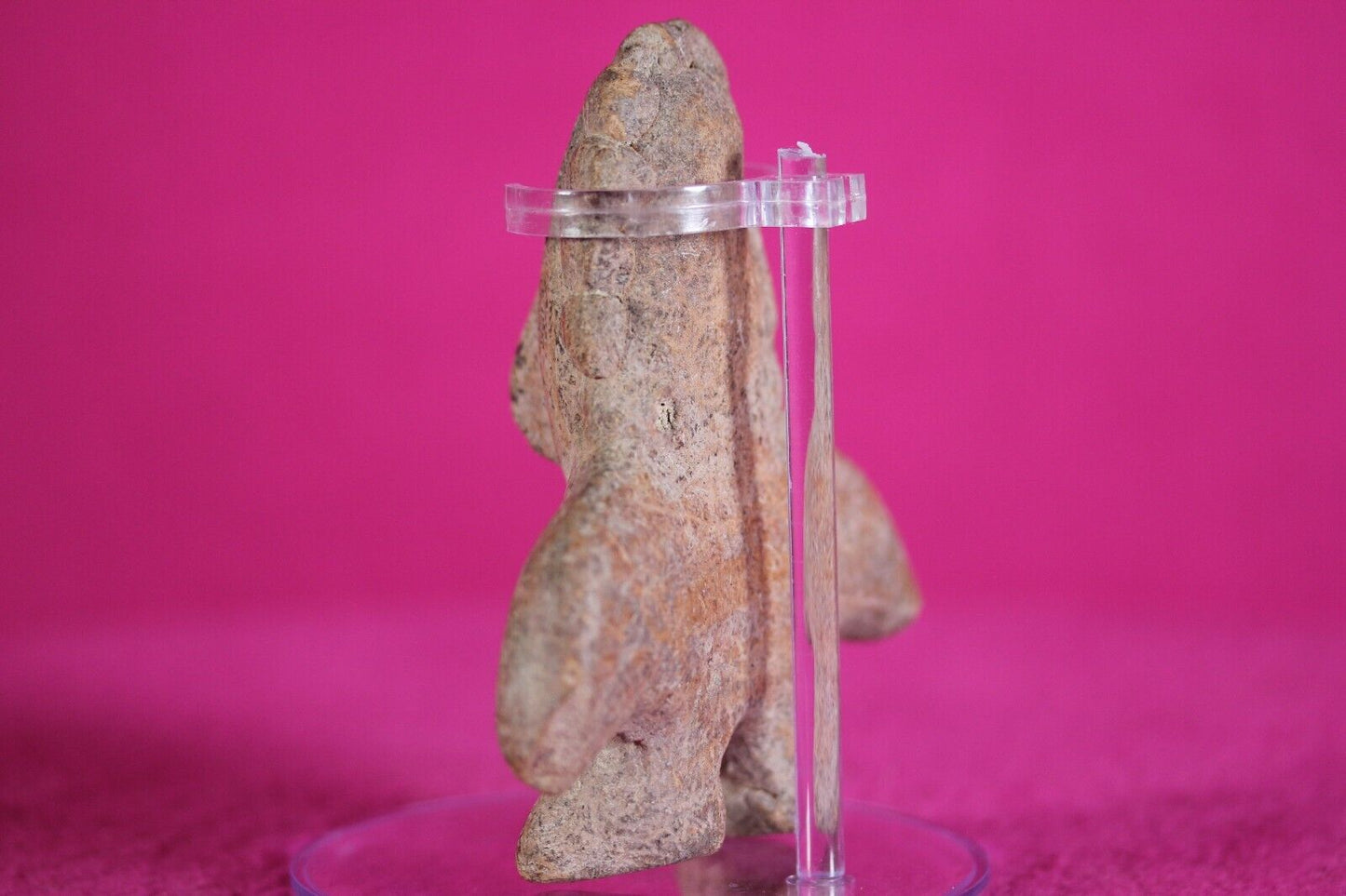 Authentic Pre Columbian Artifact Dwarf Tomb Figure Colima Mexico COA T60