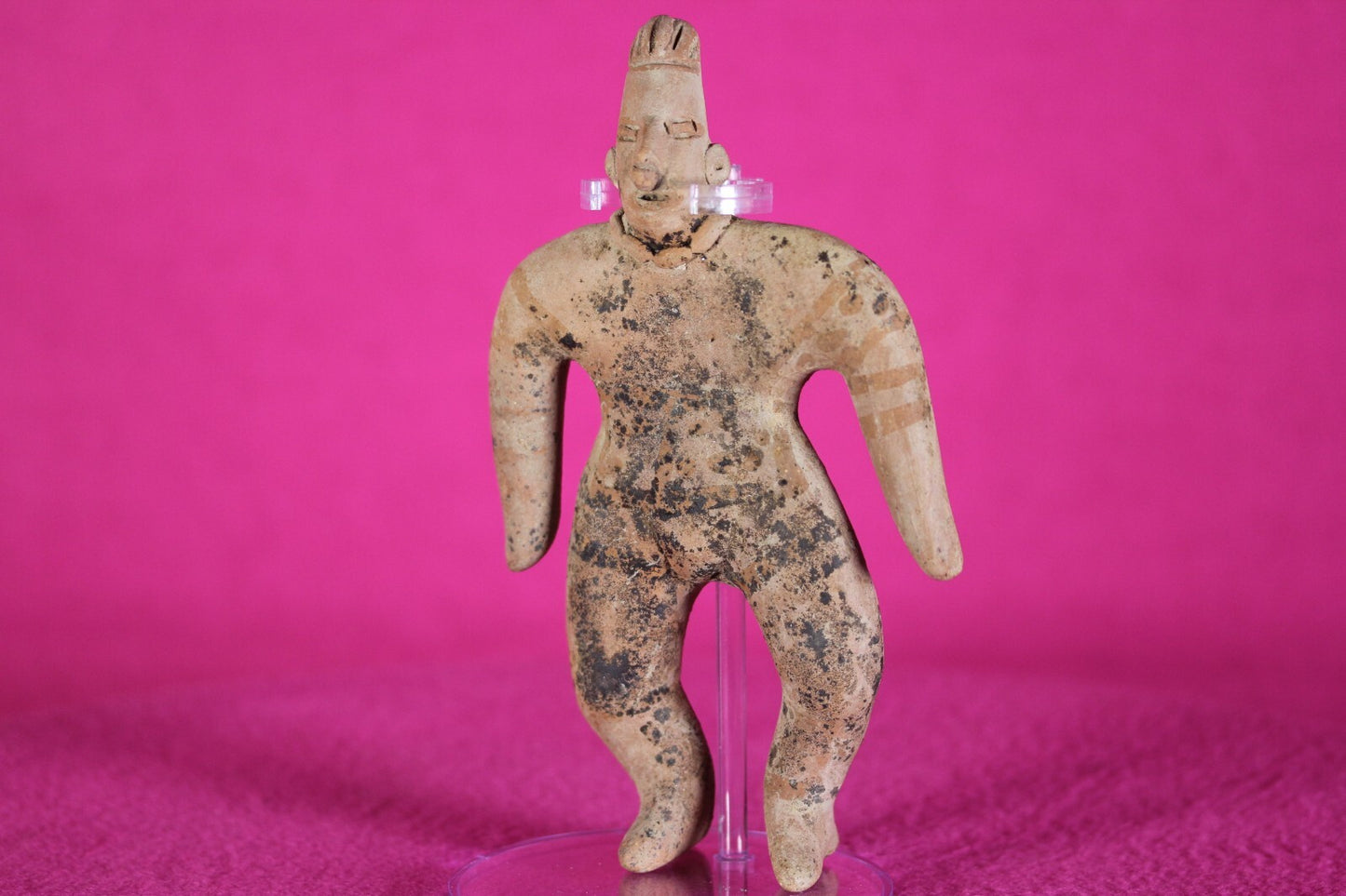 Authentic Pre Columbian Artifact Tomb Figure Colima Ex Arte Primitivo COA T61