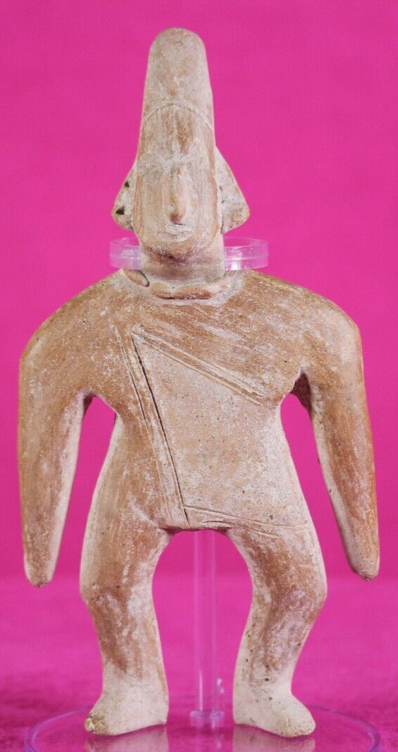 Authentic Pre Columbian Artifact Tomb Figure Colima Ex Arte Primitivo COA T78
