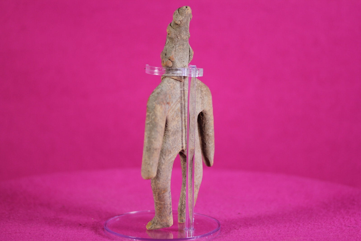 Authentic Pre Columbian Artifact Archaic Tomb Figure Colima Mexico  COA T76