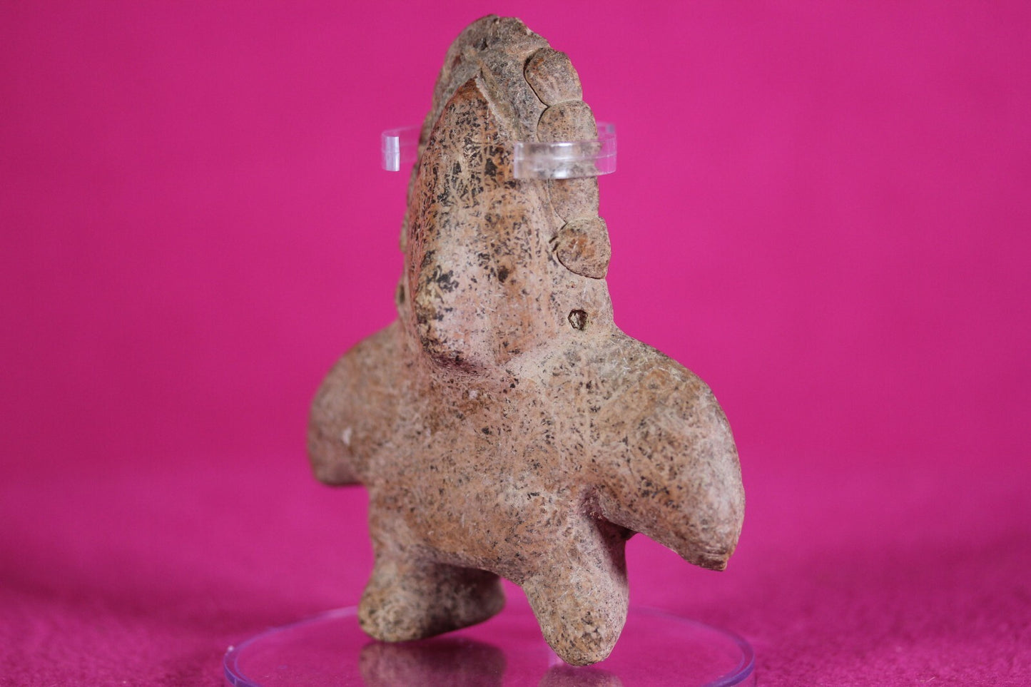 Authentic Pre Columbian Artifact Dwarf Tomb Figure Colima Mexico COA T60