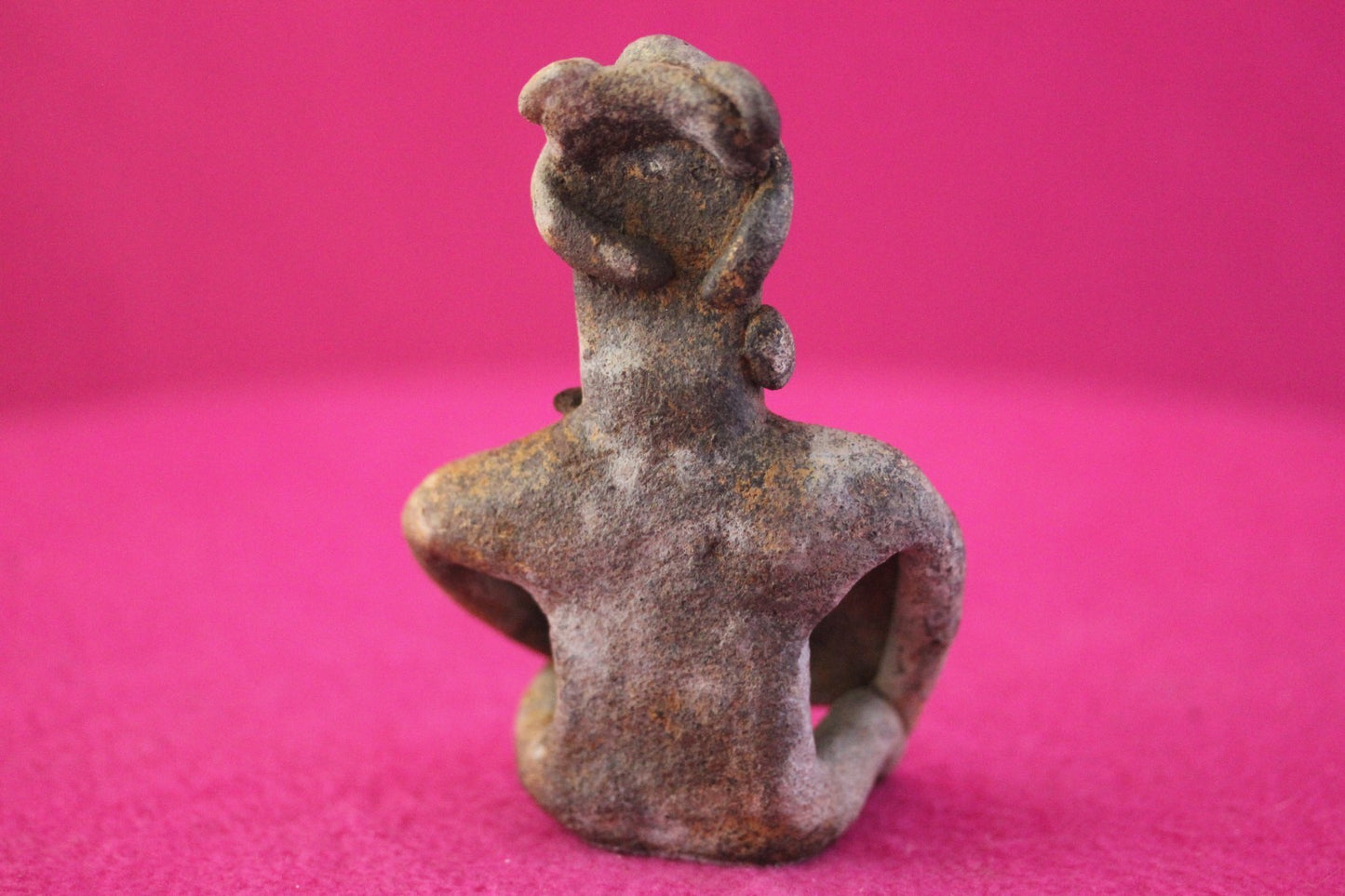Pre Columbian Authentic Artifact Rare Skirted Tomb Figure Colima Mexico COA 184