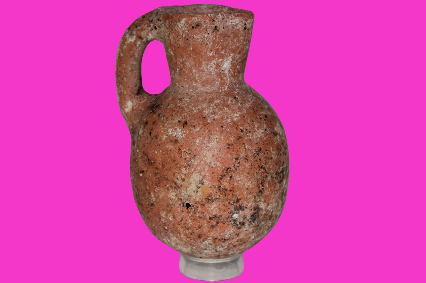 Ancient Holy Land Artifact Jug From Time of Jesus Christ 100 BC - 100 AD COA 16