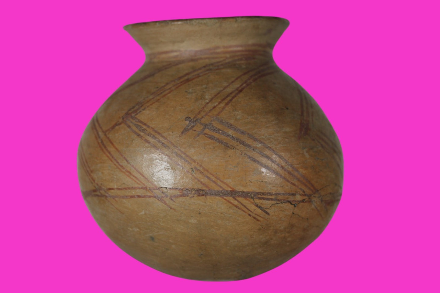 Pre Columbian Authentic Artifact Michoacan Large Olla Mexico 100 - 400BC COA J36