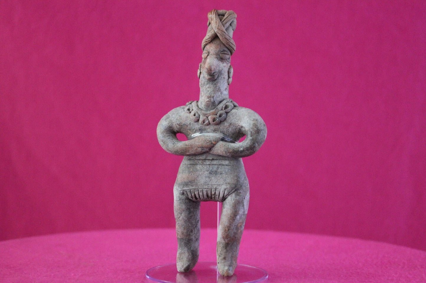 Pre Columbian Authentic Artifact Tomb Figure Colima Mexico 100 BC-250 AD COA 169