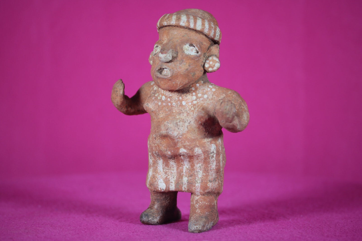 Authentic Pre Columbian Artifact Nayarit Ixtlan Figure Arte Primitivo COA T114