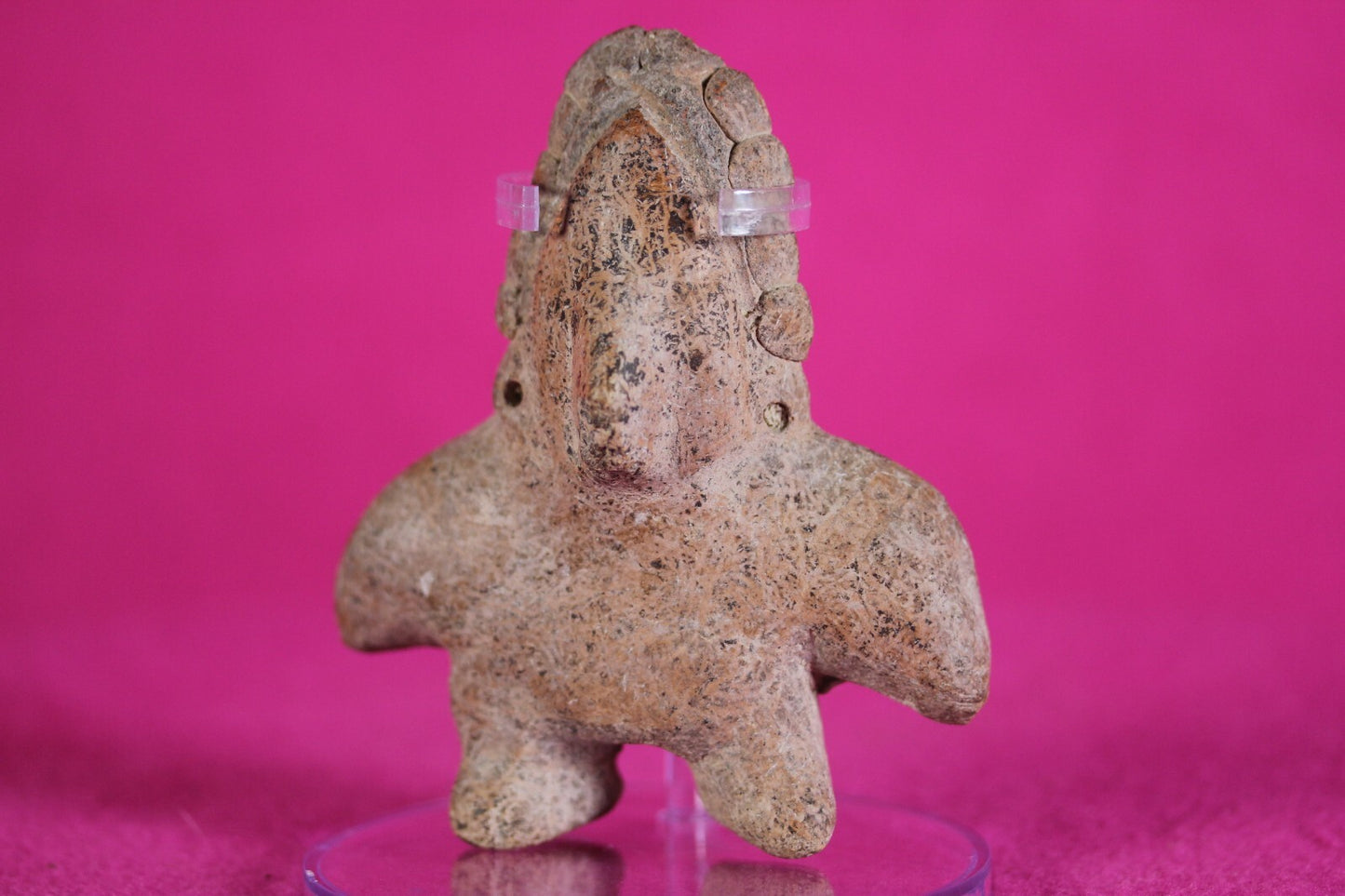 Authentic Pre Columbian Artifact Dwarf Tomb Figure Colima Mexico COA T60