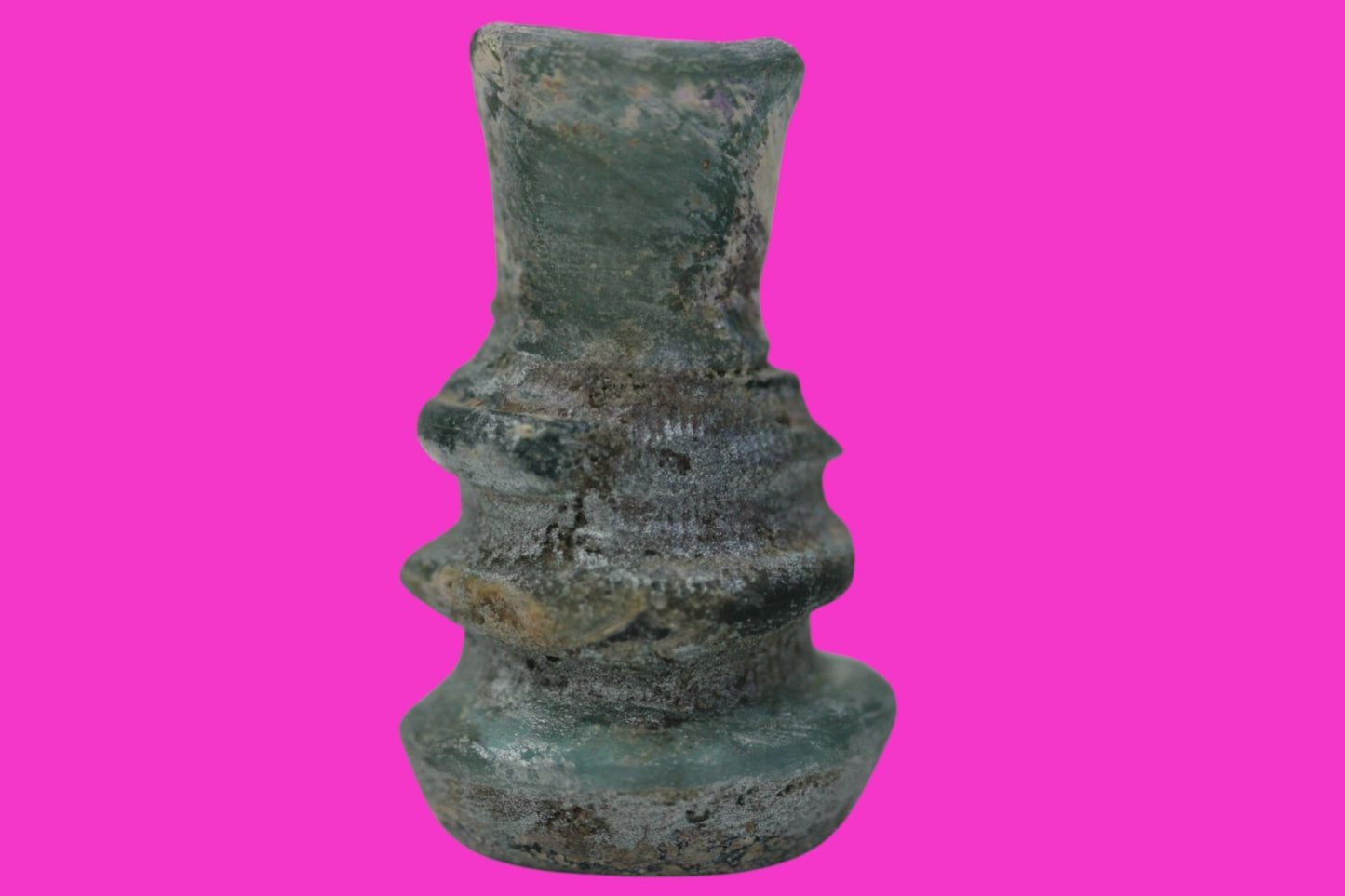 Authentic Persian Artifact Glass Bottle 900-1000 AD Silk Road Hoard COA J29