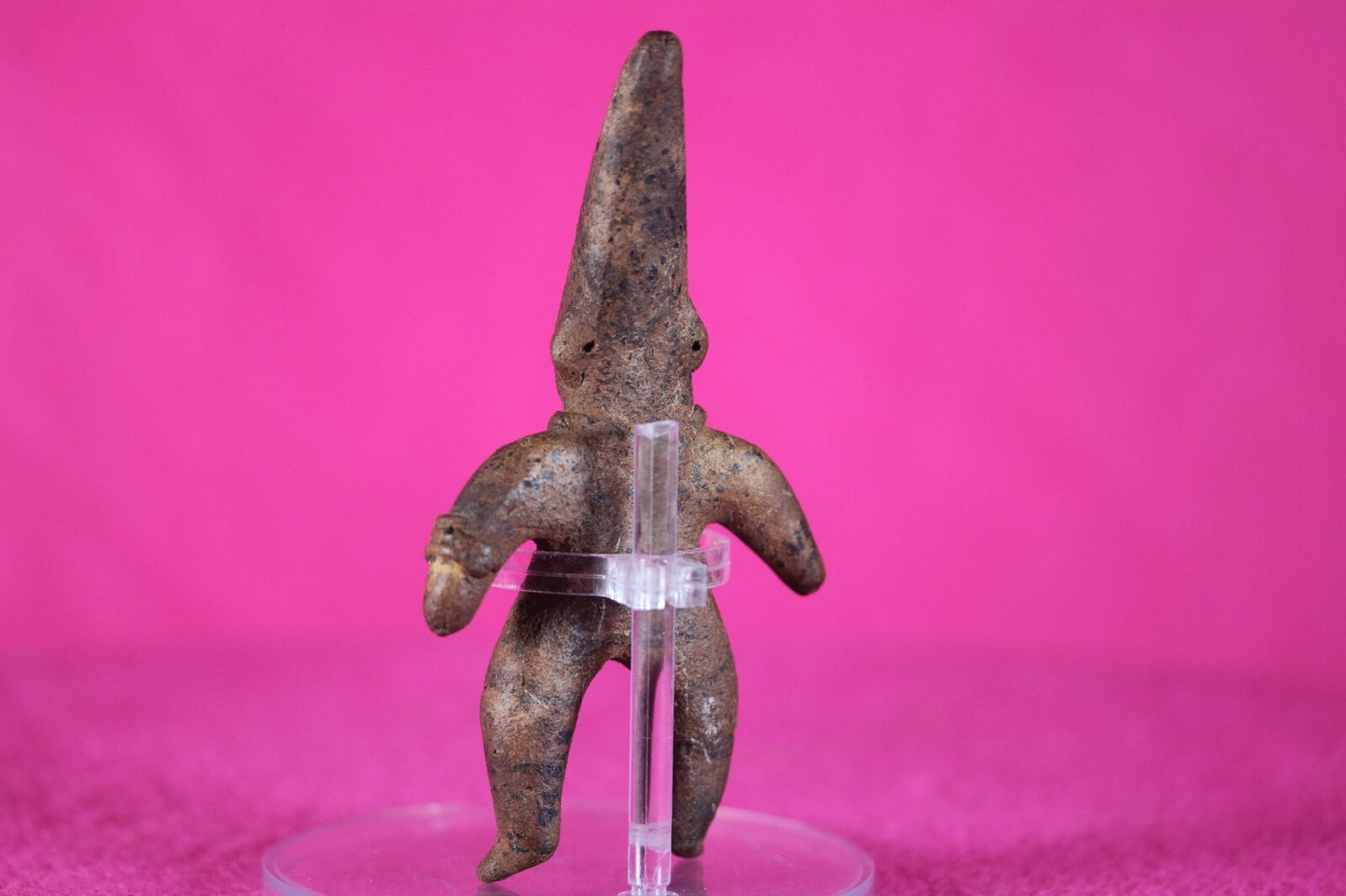Pre Columbian Authentic Artifact Girl Figure Colima Mexico 100 BC-250 AD COA 138