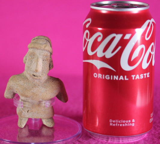 Authentic Pre Columbian Artifact Tomb Figure Colima Ex Arte Primitivo COA T92