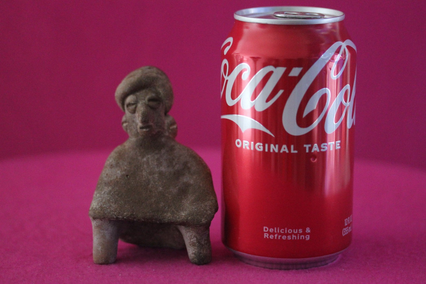 Pre Columbian Authentic Artifact Rare Skirted Tomb Figure Colima Mexico COA 185