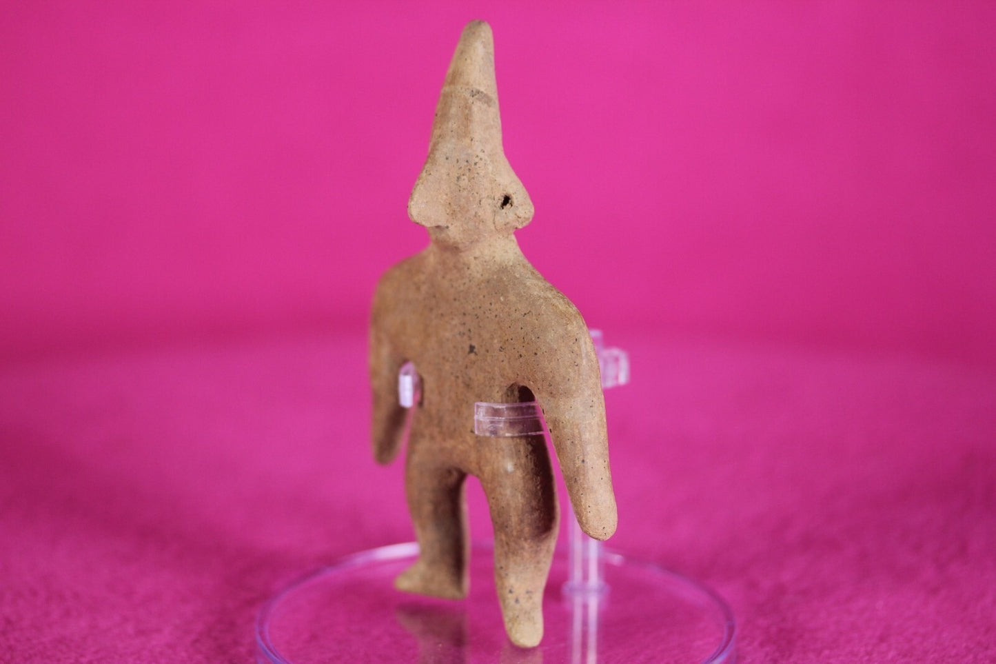 Pre Columbian Authentic Artifact Archaic Tomb Figure Colima Mexico 200BC COA T14