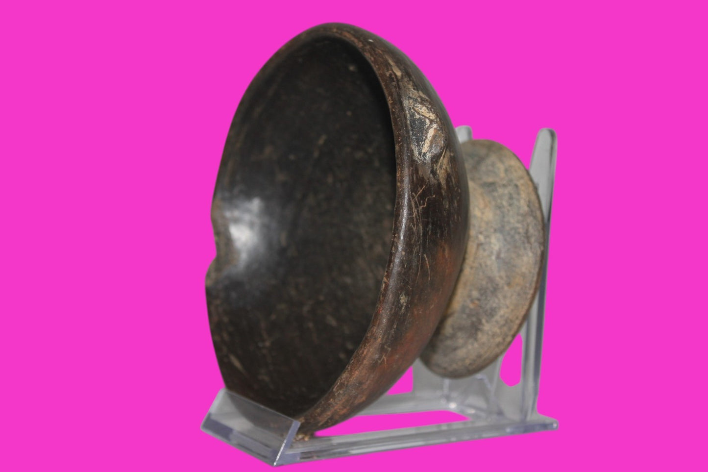 Pre Columbian Authentic Artifact Pedestal Bowl Calima Colombia 750 AD COA J63