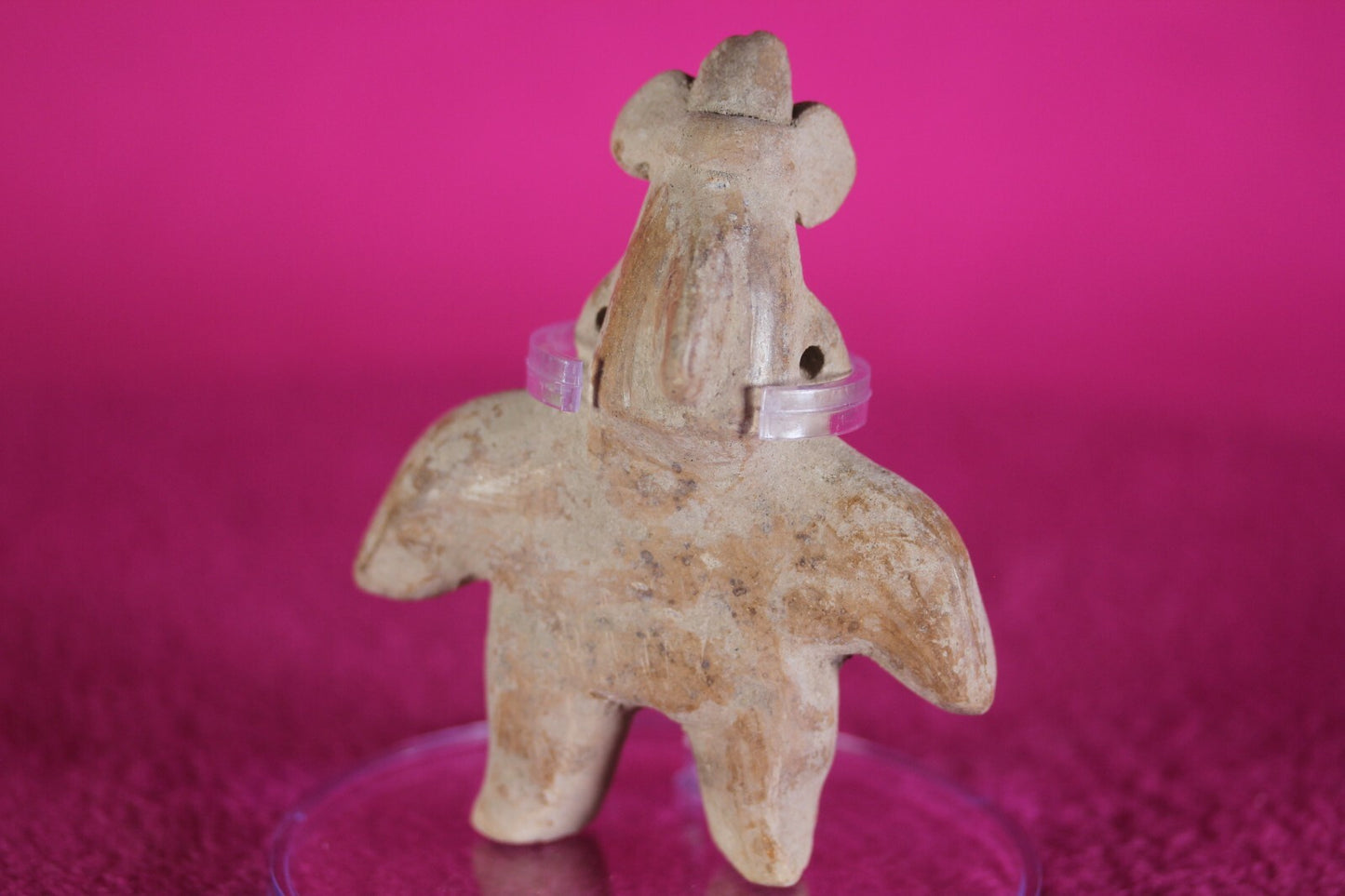 Authentic Pre Columbian Artifact Dwarf Tomb Figure Colima Mexico COA T94