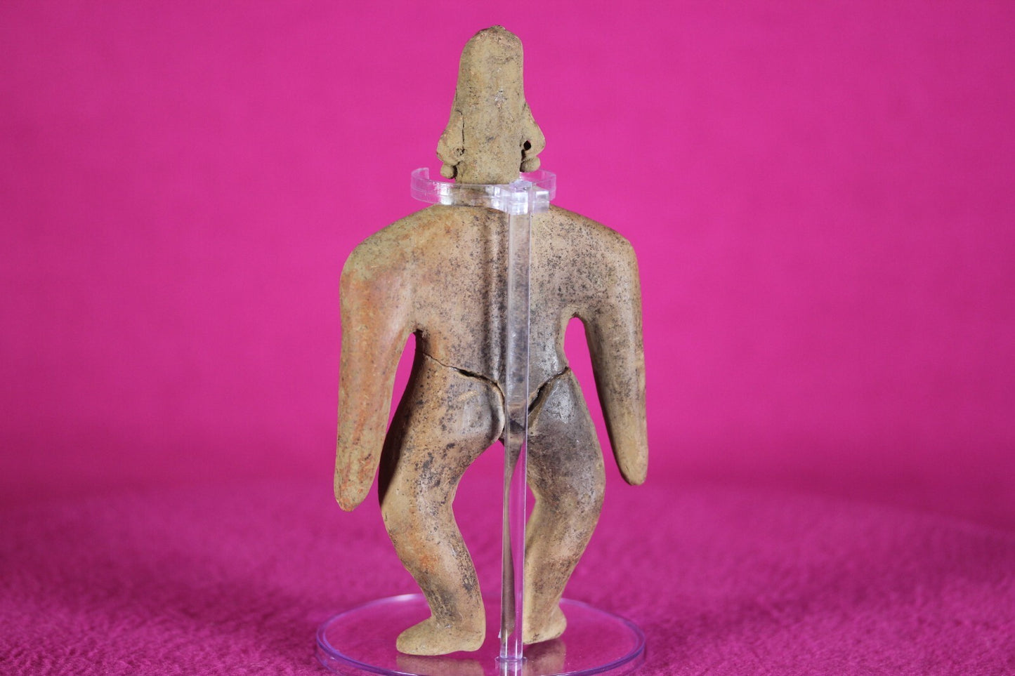 Authentic Pre Columbian Artifact Tomb Figure Colima Ex Arte Primitivo COA T58