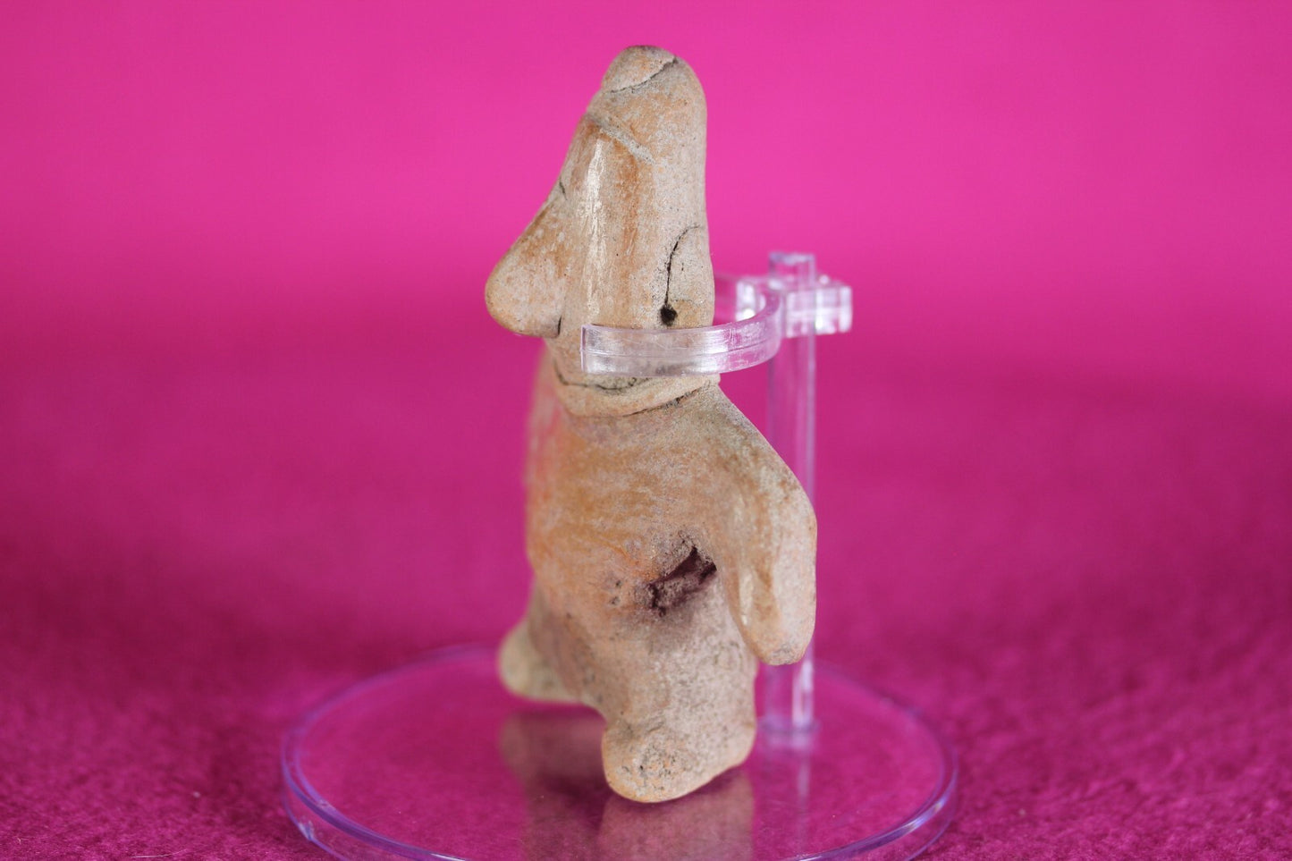 Authentic Pre Columbian Artifact Tomb Figure Colima Ex Arte Primitivo COA T93