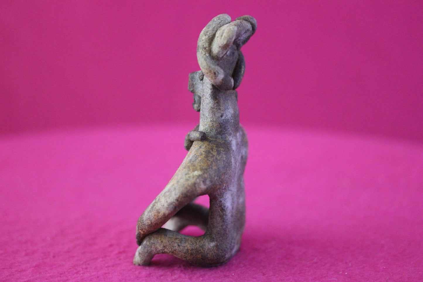 Pre Columbian Authentic Artifact Rare Skirted Tomb Figure Colima Mexico COA 184