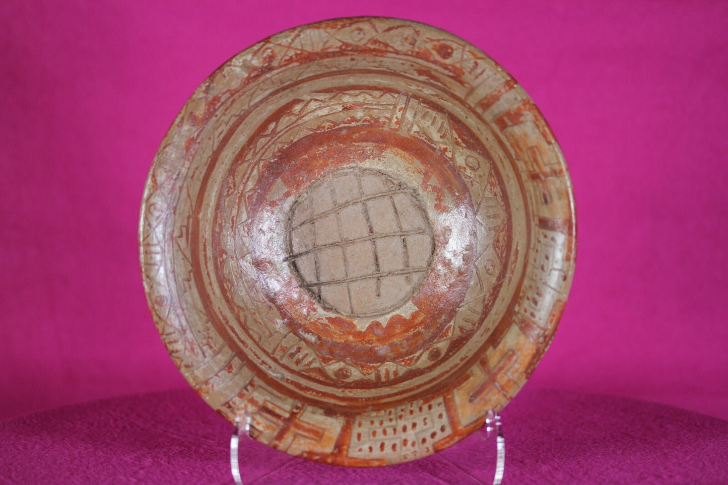 Authentic Pre Columbian Artifact Michoacan Tripod Bowl Ex Arte Primitivo COA T27