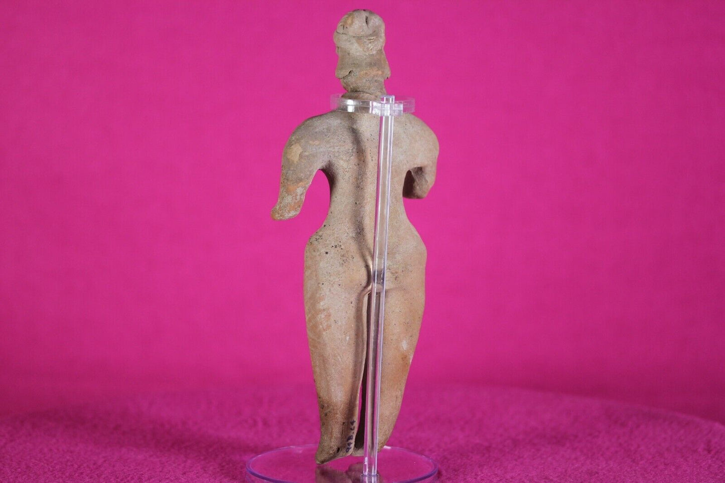 Authentic Pre Columbian Artifact Tomb Figure Colima Ex Arte Primitivo COA T59
