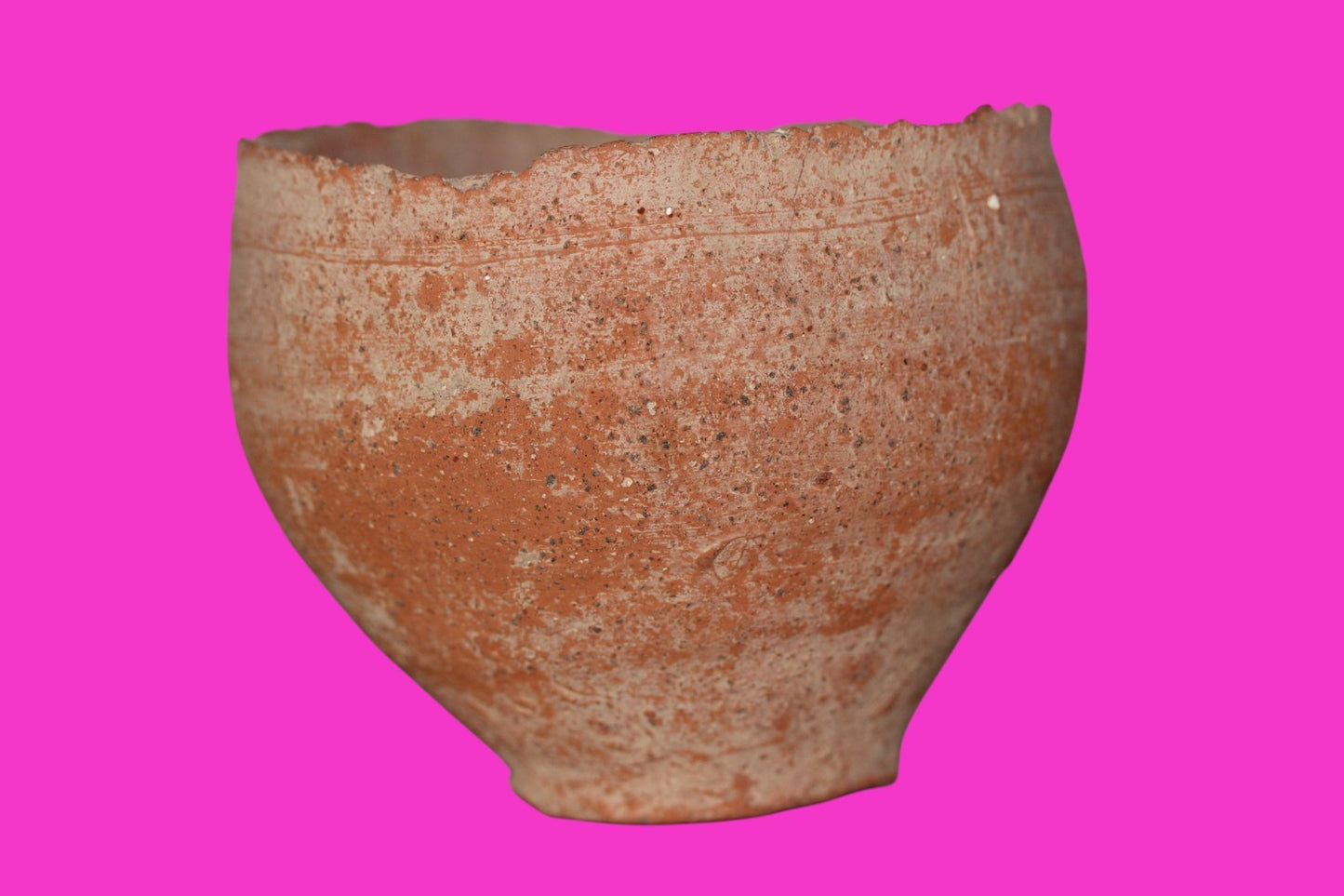 Ancient Holy Land Artifact From Time of Jesus Christ Bowl 100BC-200AD COA J136