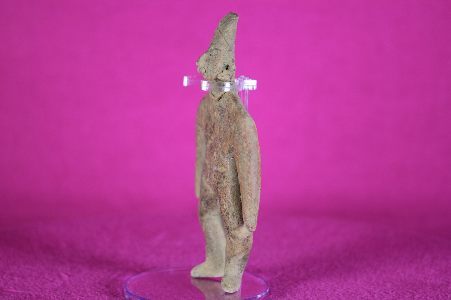 Authentic Pre Columbian Artifact Tomb Figure Colima Ex Arte Primitivo COA T58