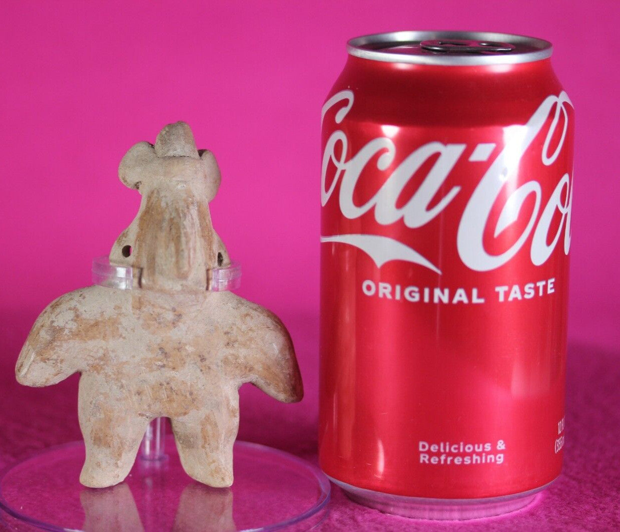 Authentic Pre Columbian Artifact Dwarf Tomb Figure Colima Mexico COA T94