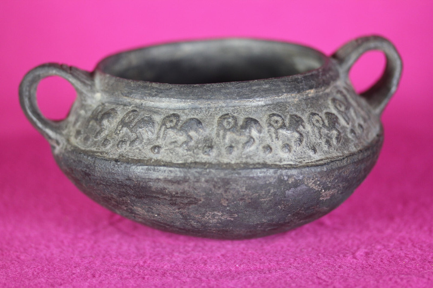 Authentic Pre Columbian Artifact Moche Bird Motifs Bowl 100-800 AD Peru COA J19