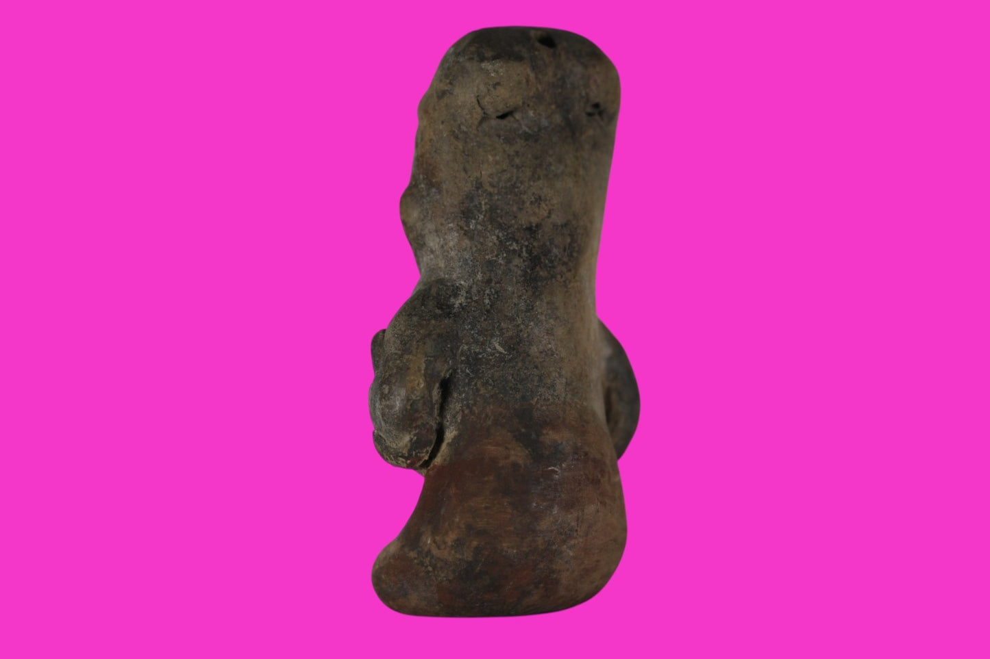 Pre Columbian Authentic Artifact Bahia Whistle Figure Ecuador 500BC-500AD COAJ44