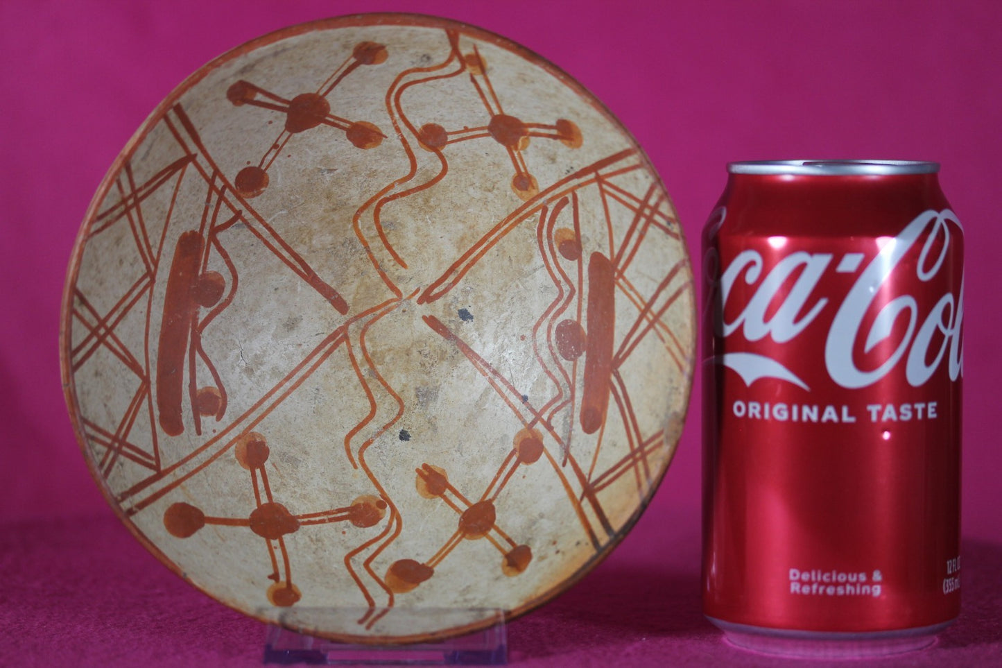 Authentic Pre Columbian Artifact Decorated Bowl Cajamarca Peru Pre Inca COA 207