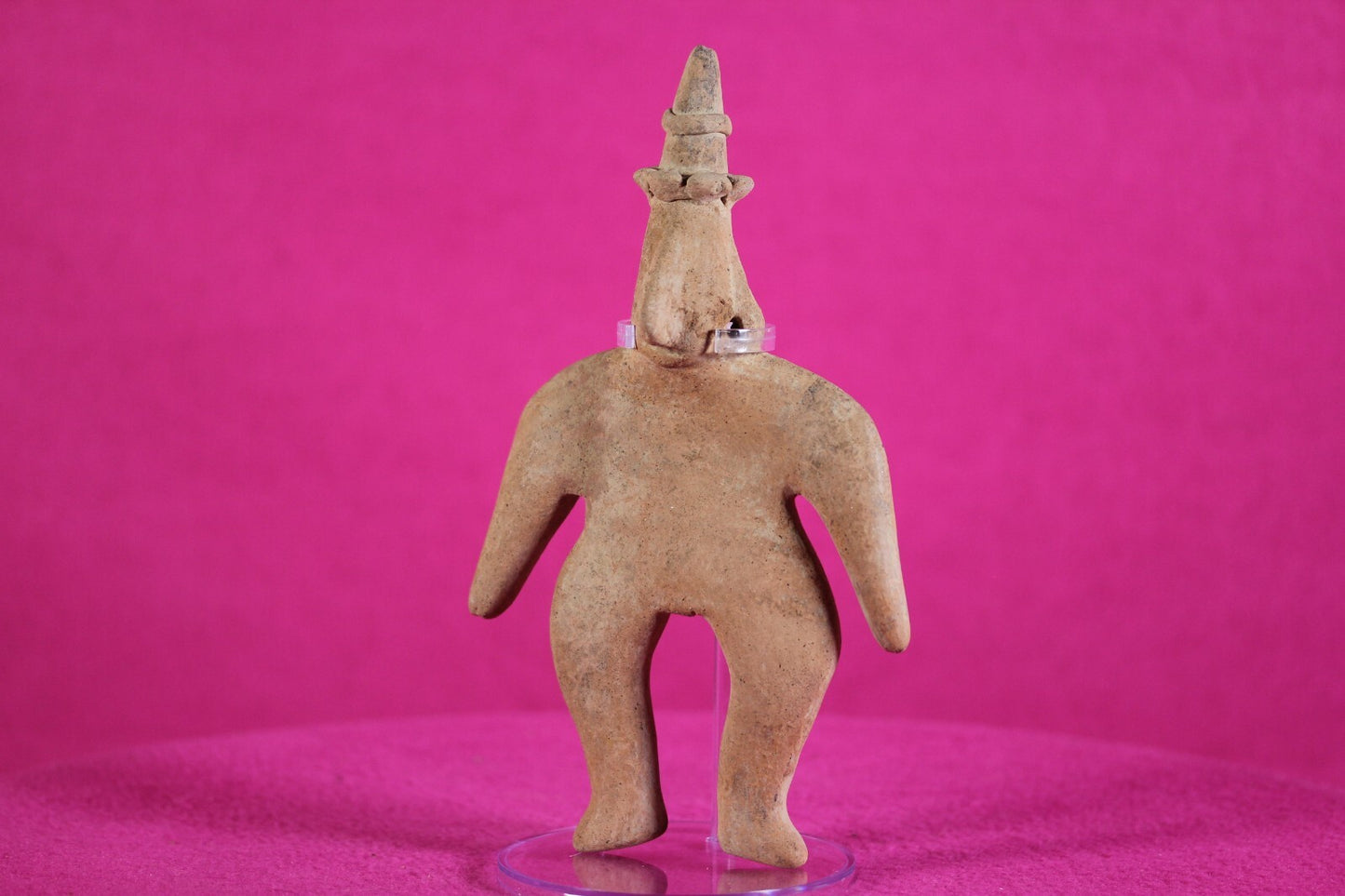 Authentic Pre Columbian Artifact Archaic Tomb Figure Colima Mexico COA T77