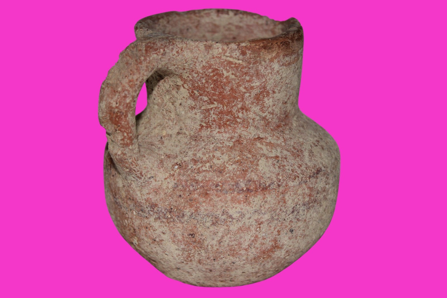 Ancient Holy Land Artifact Jug From Time of Jesus Christ 100 BC - 100 AD COA 14